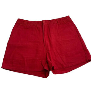 Vintage Island Image red tie beach shorts‎ 34W